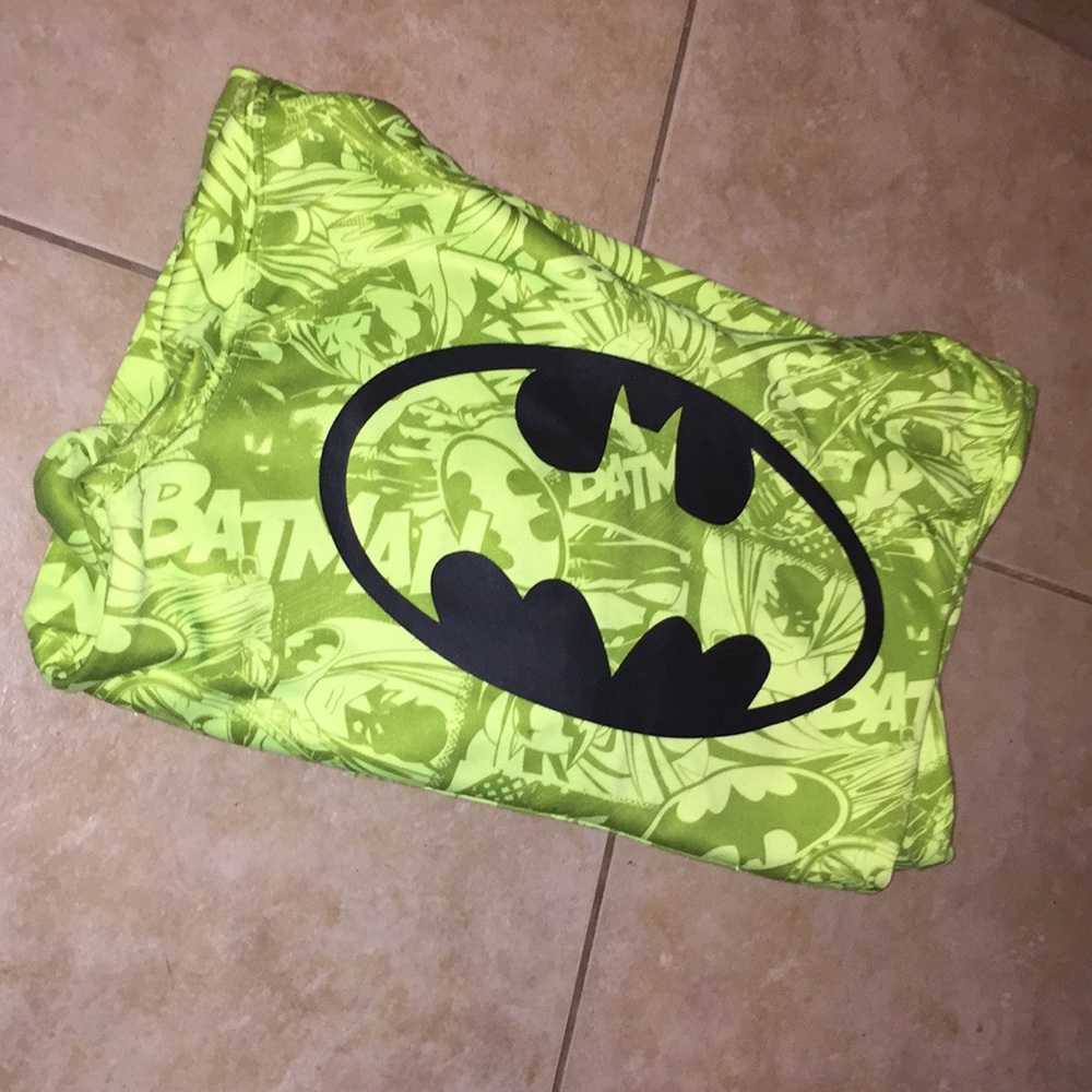 Neon green Batman hoodie size M(8) Boy’s